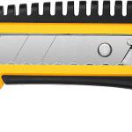 Нож 25мм STAYER "PROFI" механический фиксатор, двухкомп.корп./09141