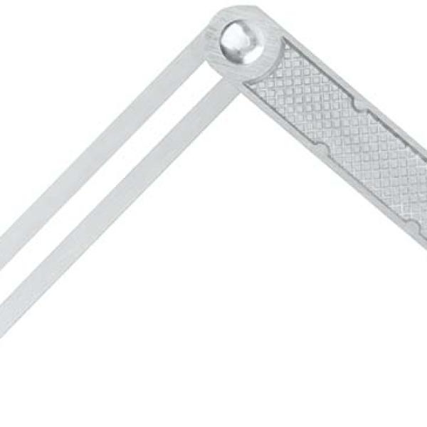 Угломер-шаблон (малка), алюминиевая ручка 250 мм 19323