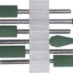 Насадки резиновые полировальные мелкой зернистости, набор 6 шт. FIT 36923