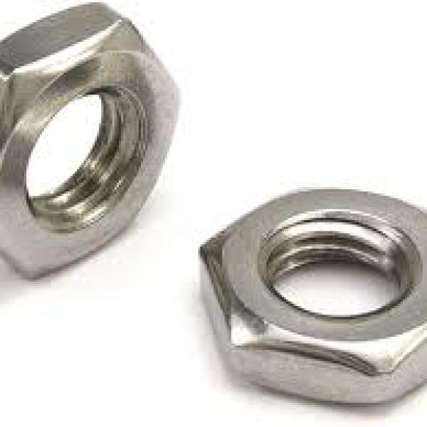 Гайка М 14 низкая шестигранная с фаской  DIN 439 (ГОСТ 5916-70;ISO 4035) Zn.